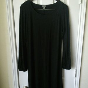 J.Jill midi black dress